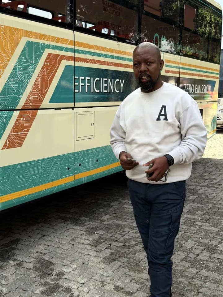 MEC Takes Test Ride on New Electric Bus