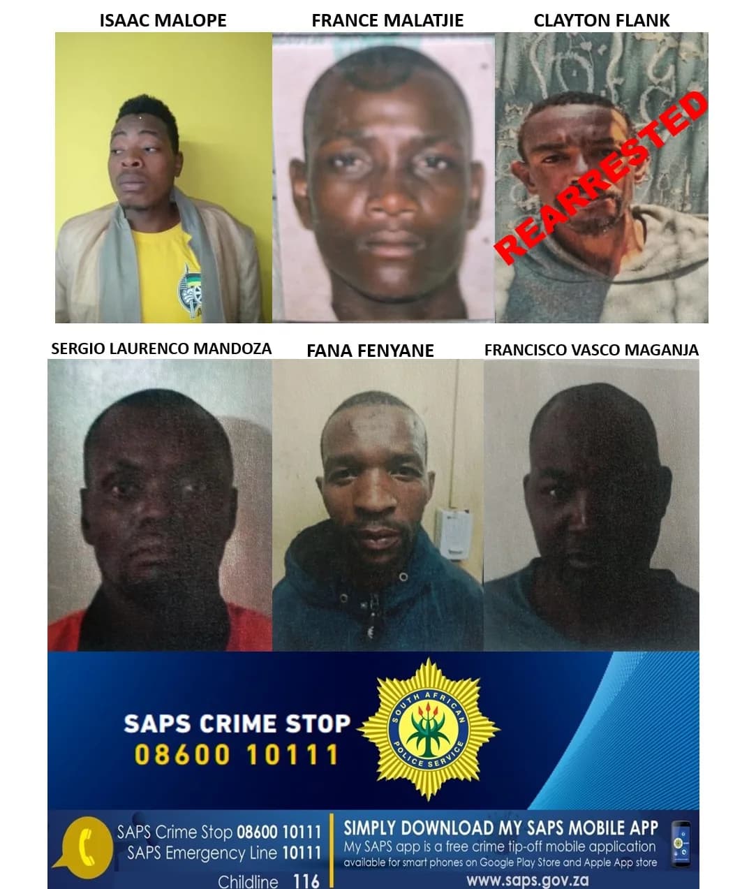 One Suspect Re-Arrested After Lydenburg Escape