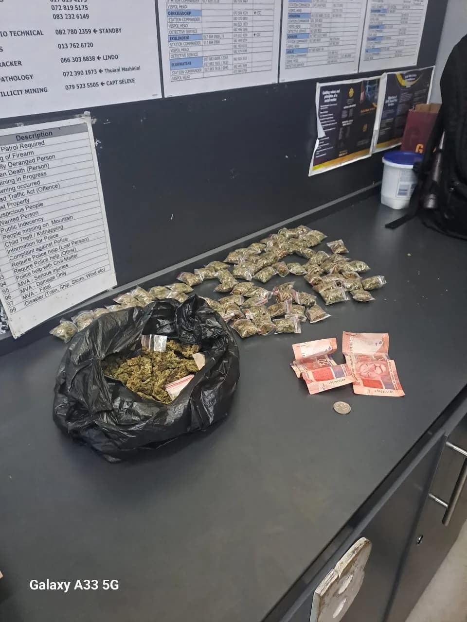 Ermelo Man Arrested for Dagga Possession