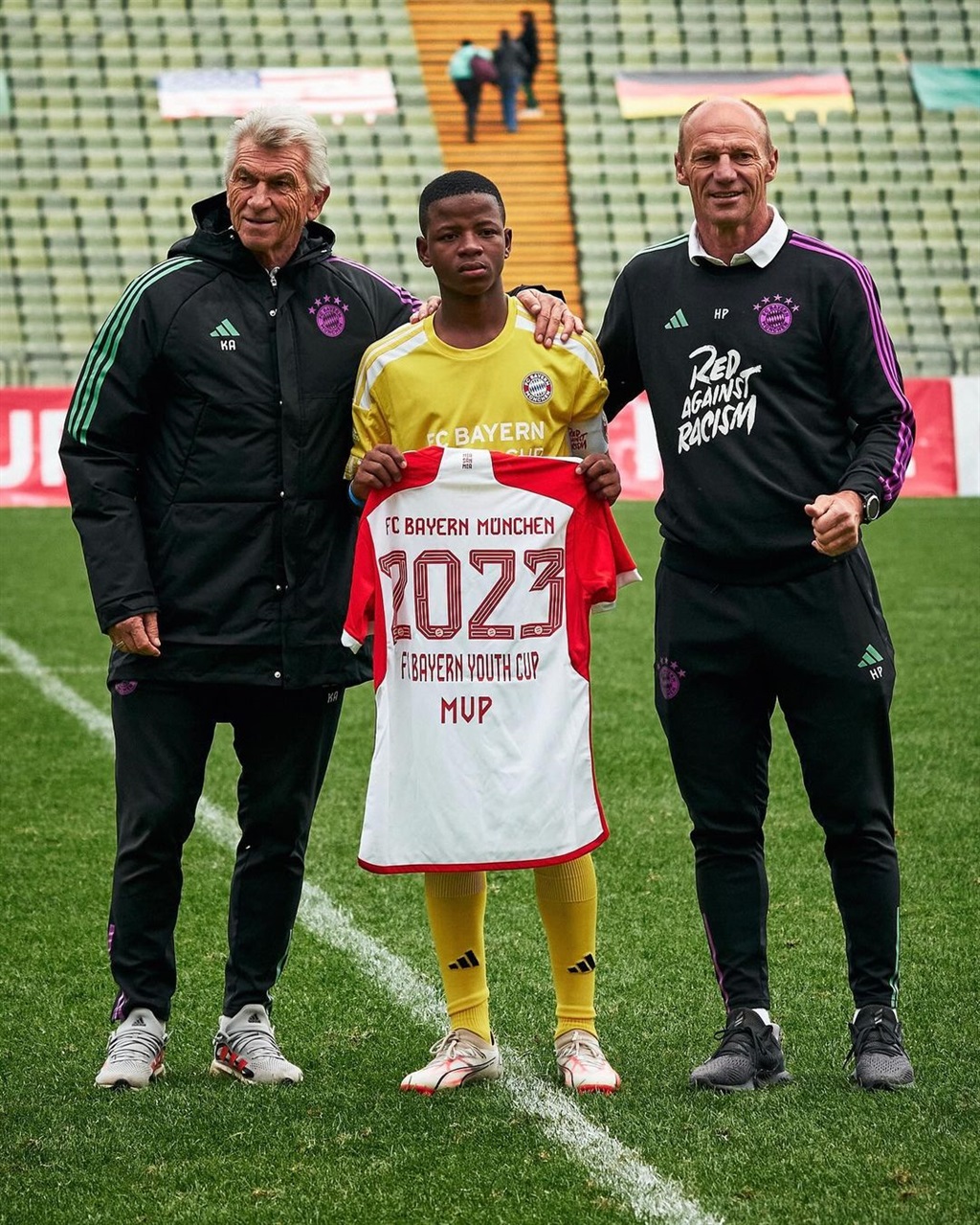 Mzansi teen impresses FC Bayern Giants