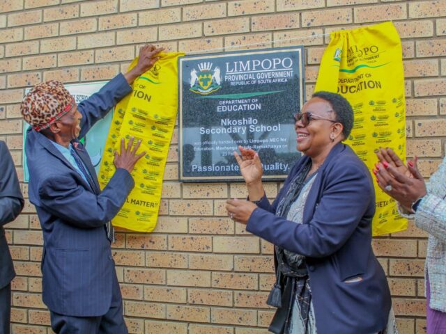Education Infrastructure Handover